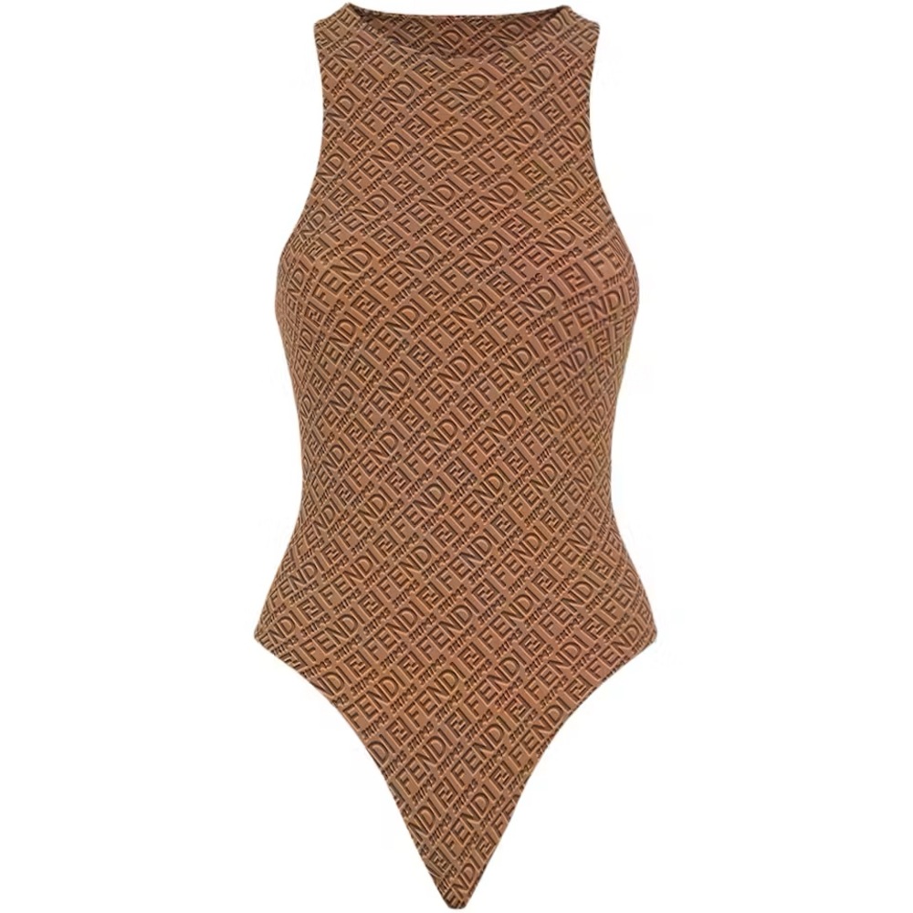 SKIMS x Fendi High Neck Bodysuit